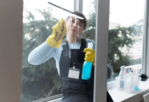 Nettoyage de vitres intérieures et extérieures à Sardent
